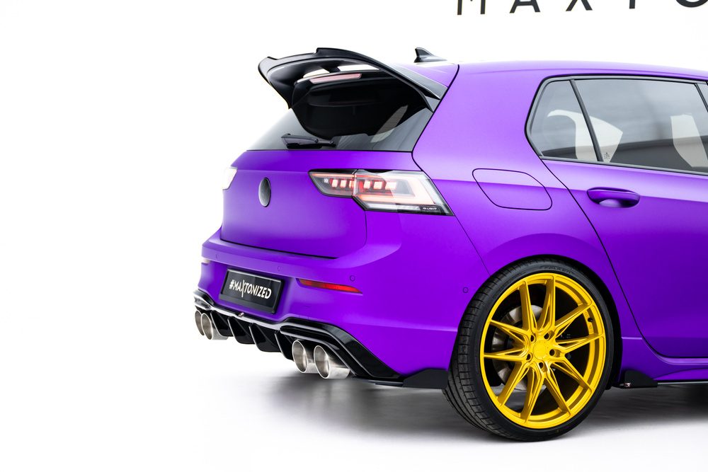 Street Pro Zij-Diffusors V.2 + Flaps V.2 Volkswagen Golf R Mk8 / Mk8 Facelift