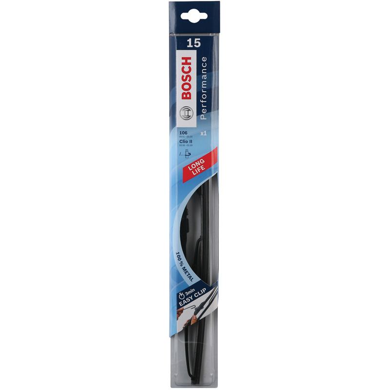 Bosch Ruitenwisblad Performance 15/450mm, 1 stuk