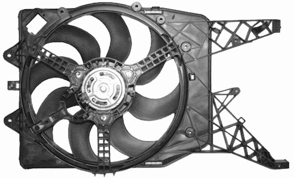 VOOR ZET FAN CORSA D 06->> 405mm 1.3-16V CDTI 75+90PS