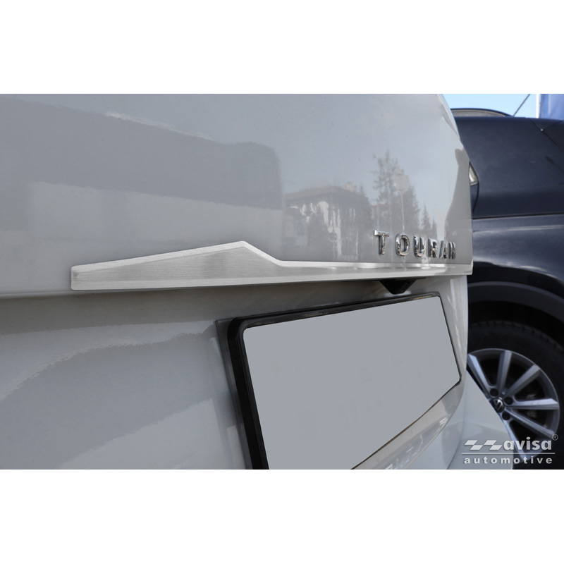 Avisa Geborsteld RVS Kofferbak Sierlijst  Volkswagen Touran (5T1) R-Line 2015-