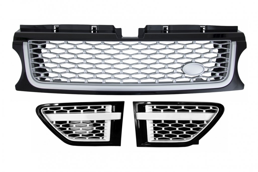 Central Grille and Side Vents Assembly Range Rover Sport Facelif