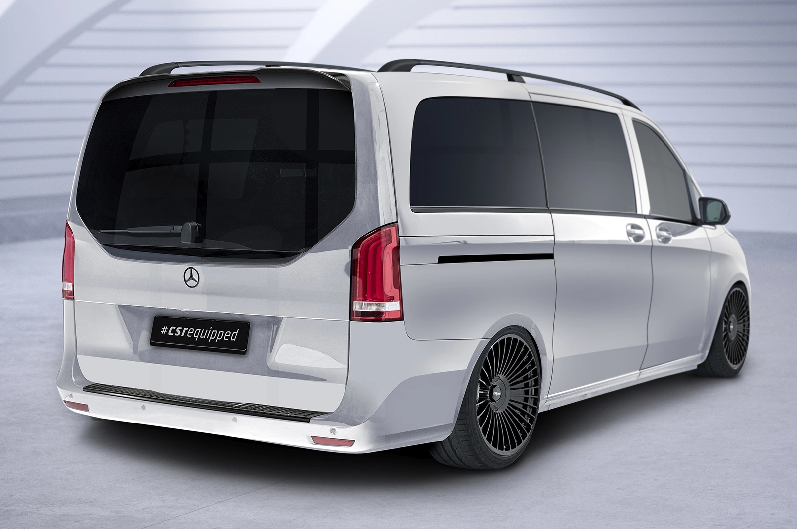 Achterspoiler Mercedes-Benz V-Klasse (447) Glans Zwart – CSR Automotive