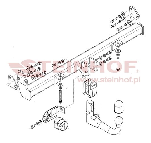 Trekhaak Land Rover Freelander I 2004-05/2007