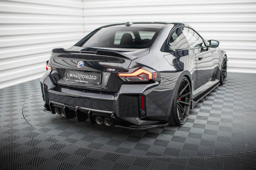 Zijdiffusers V.3 BMW M2 G87 Maxton Glans Zwart