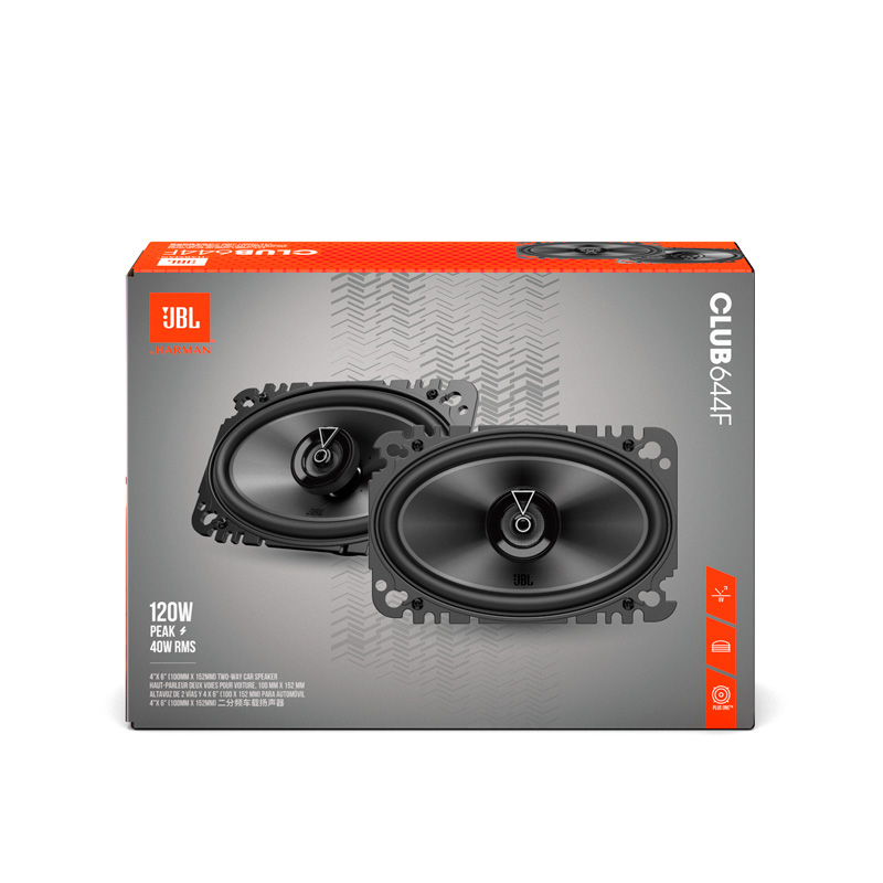 JBL Club Gen3 644F 4x6'' (10x15cm) Speakerset Coaxiaal
