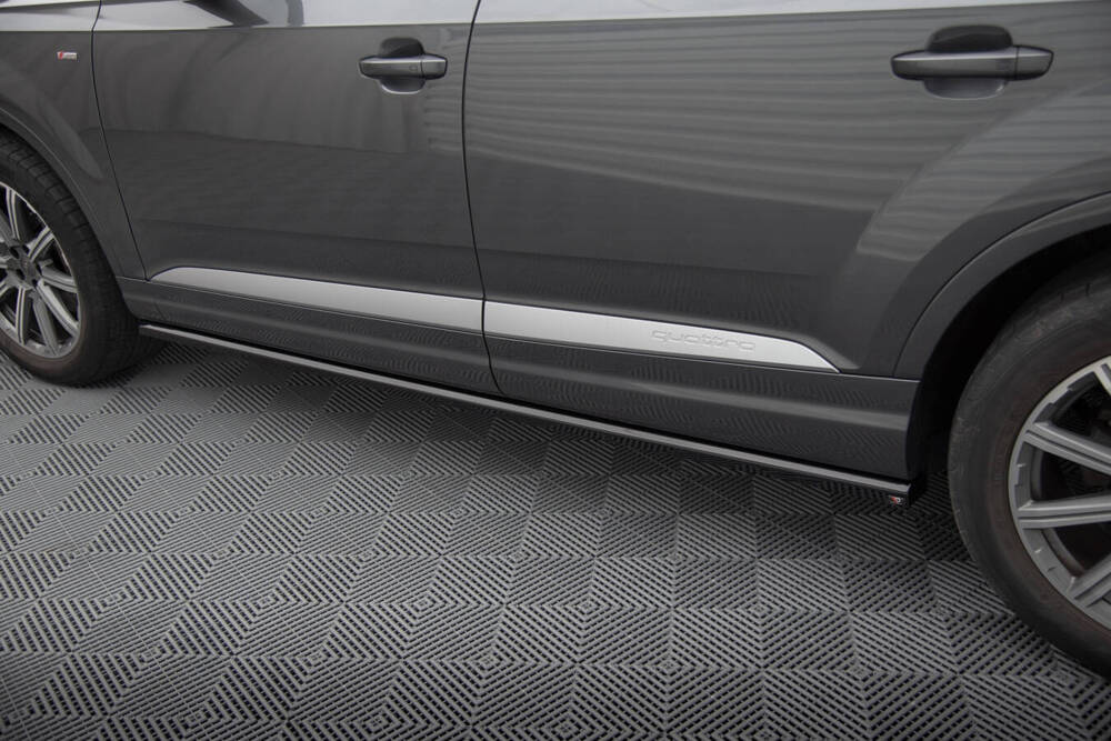 Zijskirts Audi Q7 4M Maxton Glans Zwart