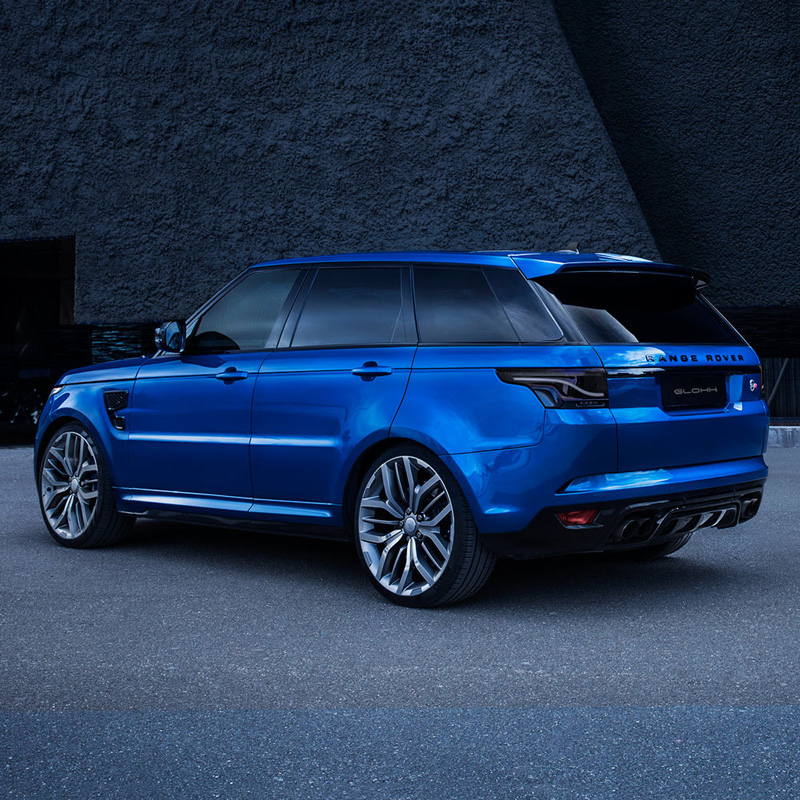 Glohh GL-5i Dynamic LED Achterlichten  Range Rover Sport L494 2013-2017 & 2018- - Zwart
