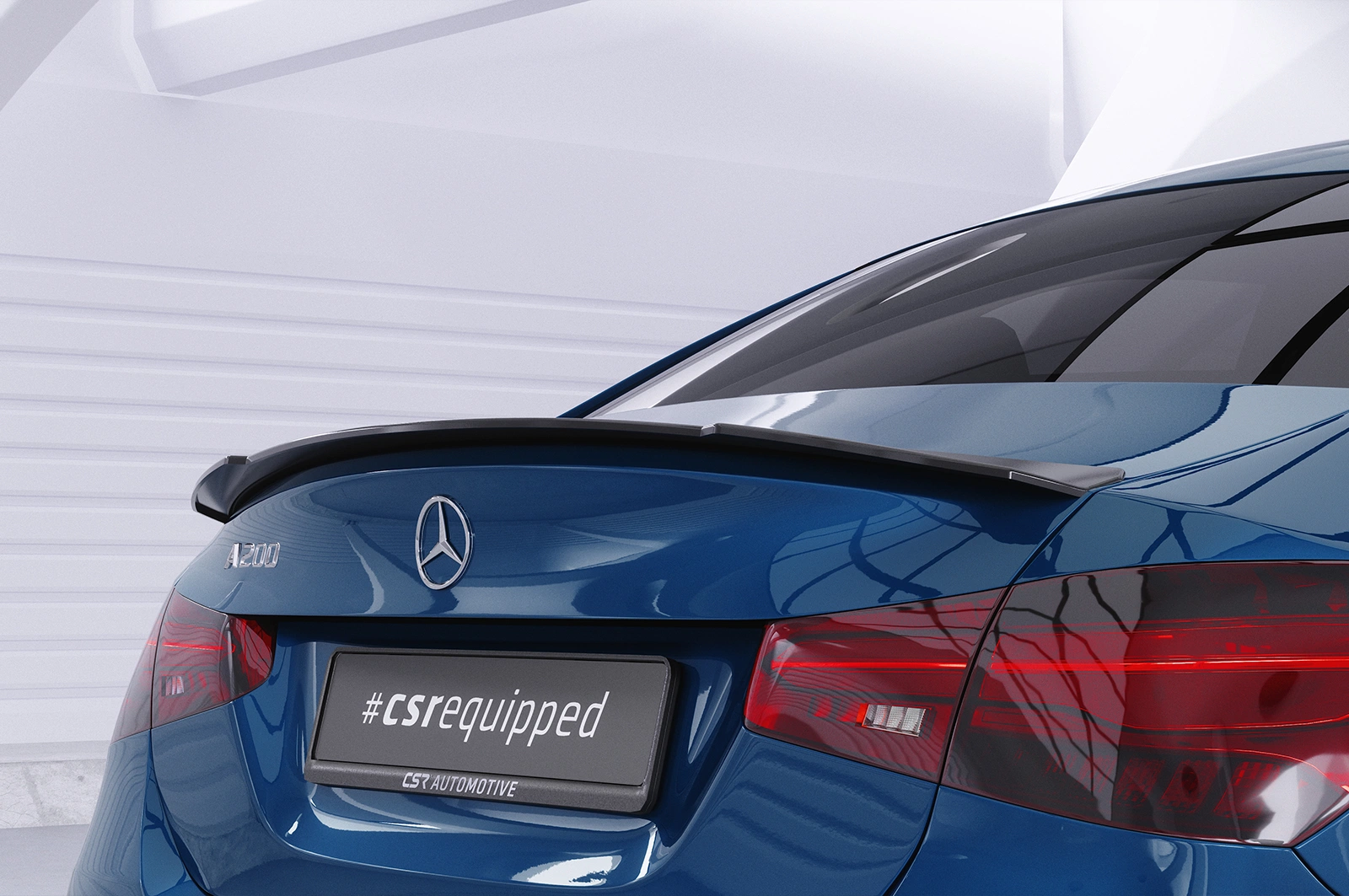 Achterspoiler Mercedes-Benz A-Klasse V177 Limousine (11/2018–) Glans Zwart – CSR Automotive