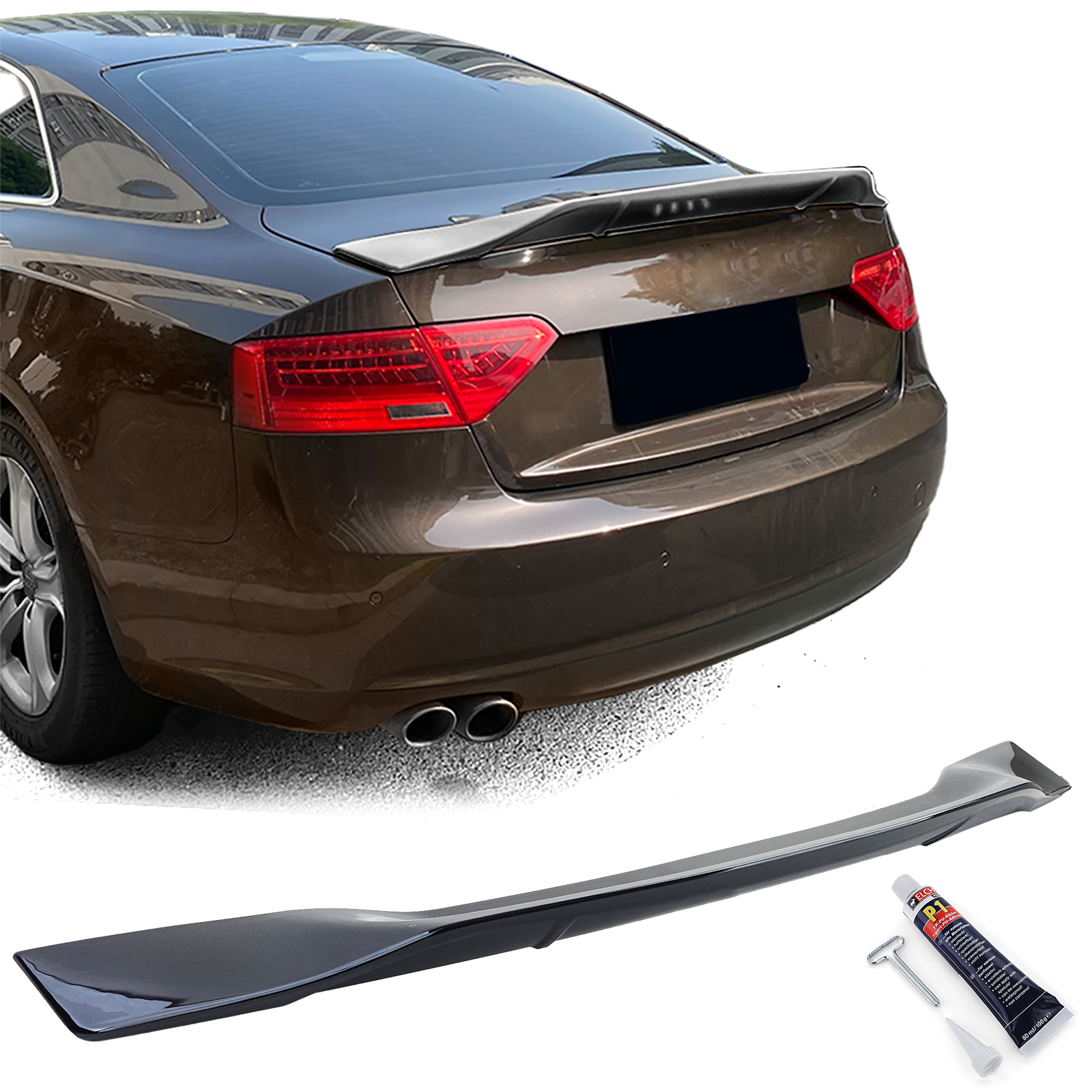 Voorspoiler Vario-X3 Audi A5 -2011 PU
