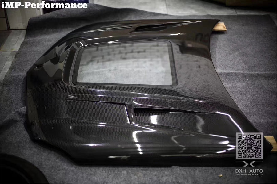 Mercedes Benz W204 C63 AMG IMP Style Carbon Fiber Motorkap 2012-2014