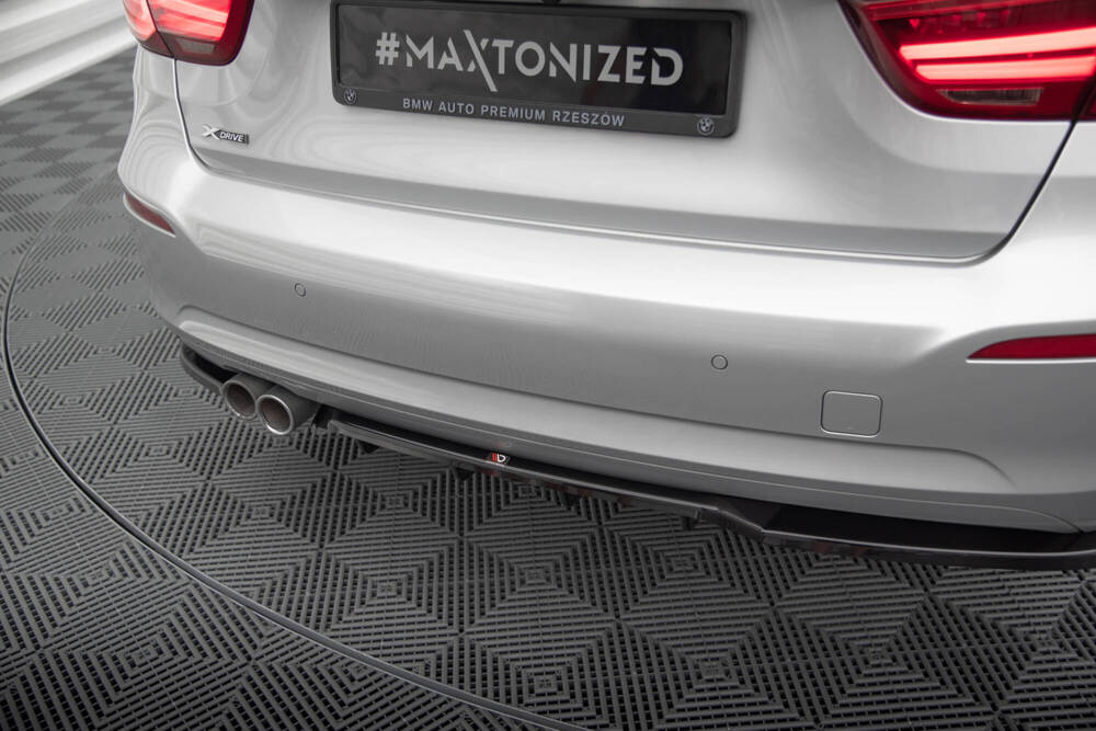 Diffuser BMW 3 Serie GT F34 FL Maxton Glans Zwart