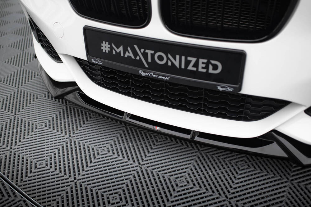 Voorspoiler V.5 + Flaps BMW 1 M-pack / M140i F20 Facelift