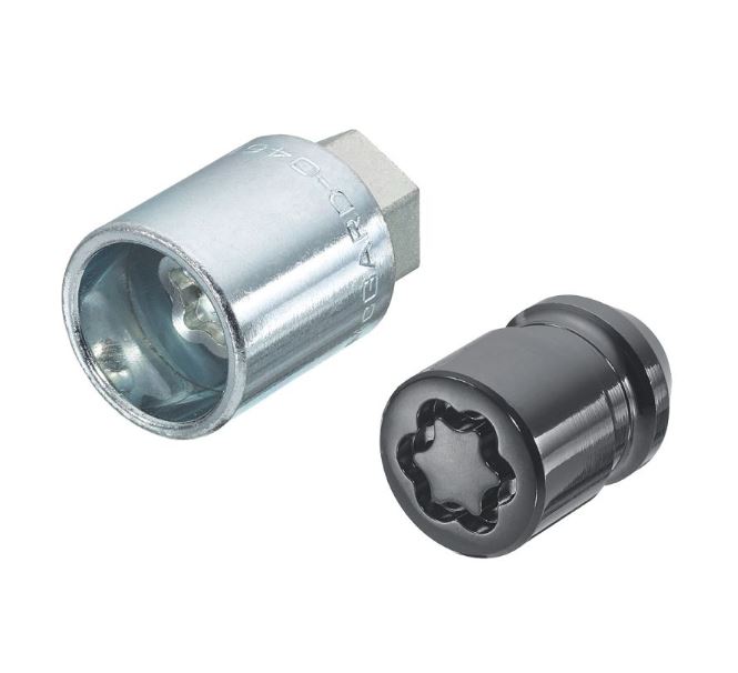 McGard Slotmoeren zwart 12x1.25 32,5mm/19
