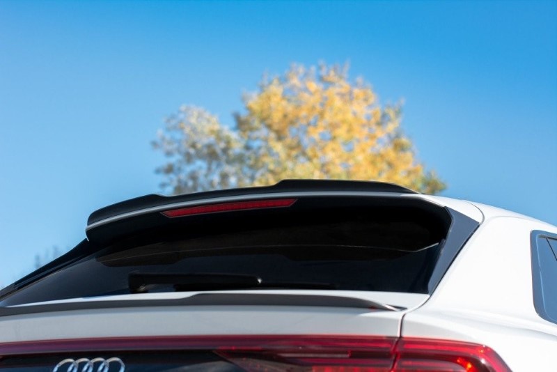 Spoiler Audi Q8 S-Line / SQ8 Maxton Glans Zwart