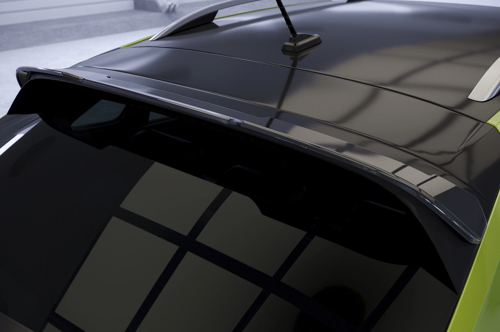Achterspoiler VW Taigo (Typ CS) glans zwart 2021–