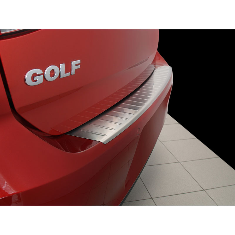 RVS Achterbumperprotector Volkswagen Golf VII 5 deurs 2012-
