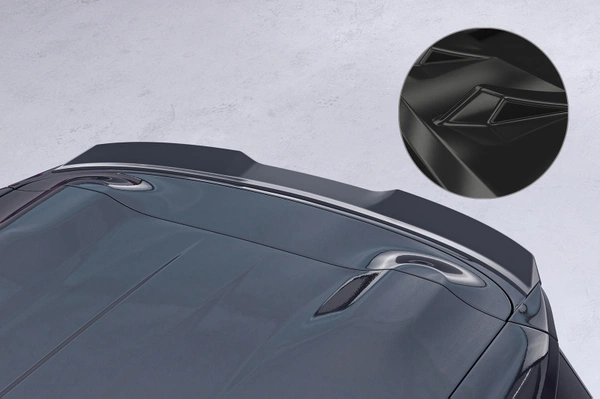 Spoilercap Opel Frontera met ABE Glans Zwart