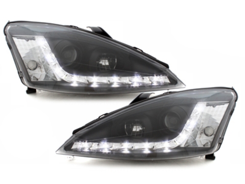 Faros Ford Focus 98-01 Los ojos del Diablo Dayline negro