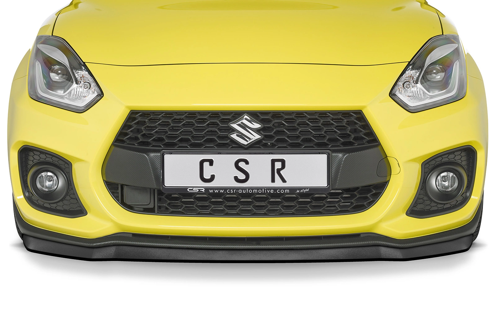Voorspoiler Suzuki Swift 6 (RZ/AZ) Sport glans zwart 2018–