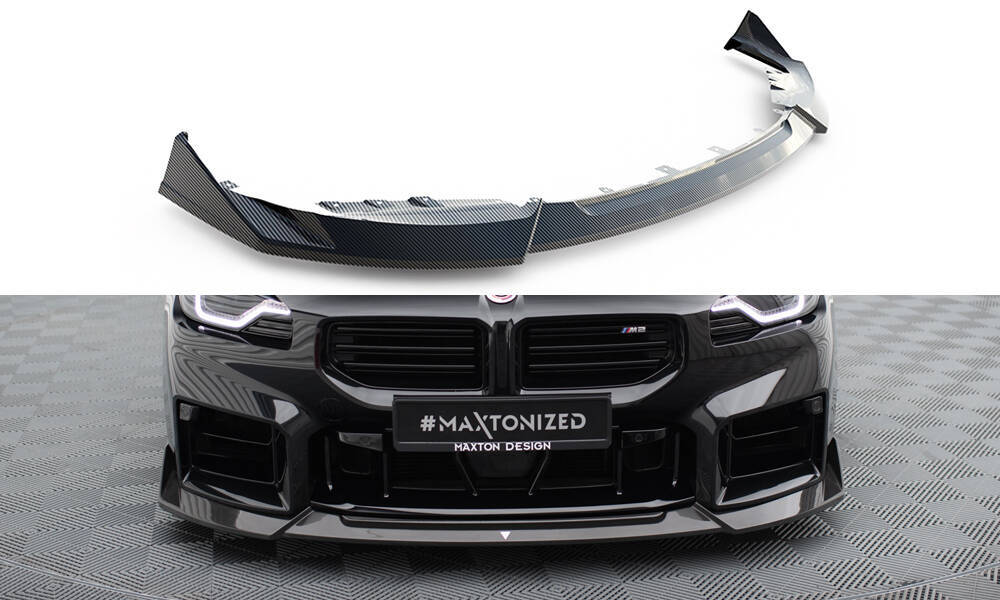 Voorspoiler V.1 BMW M2 G87 Maxton Carbon