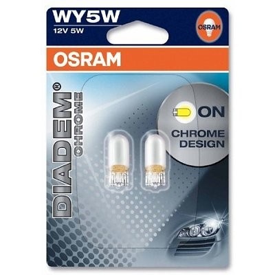 Osram T10 LED chrome orange