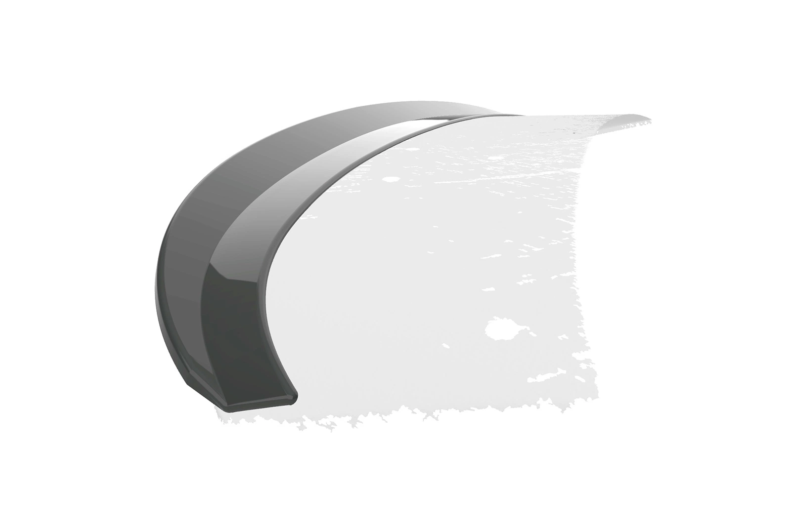 Achterspoiler Seat Leon 1 (Typ 1M1) Cupra/FR Glans Zwart van CSR Automotive (1999-2006)