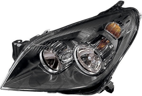 Koplamp rechts ASTRA H 04-07 DEPO H7+H1