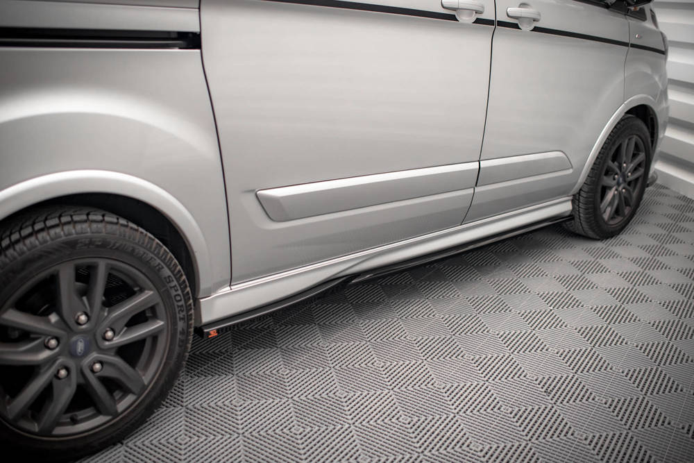 Zijskirts Ford Transit Custom ST Line Mk1 FL Maxton Glans Zwart