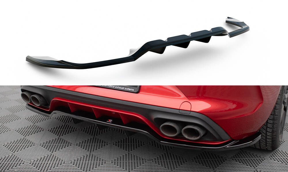 Diffuser Cupra Leon KL Maxton Glans Zwart