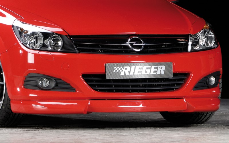 Voorspoilerlip Opel Astra H GTC Rieger