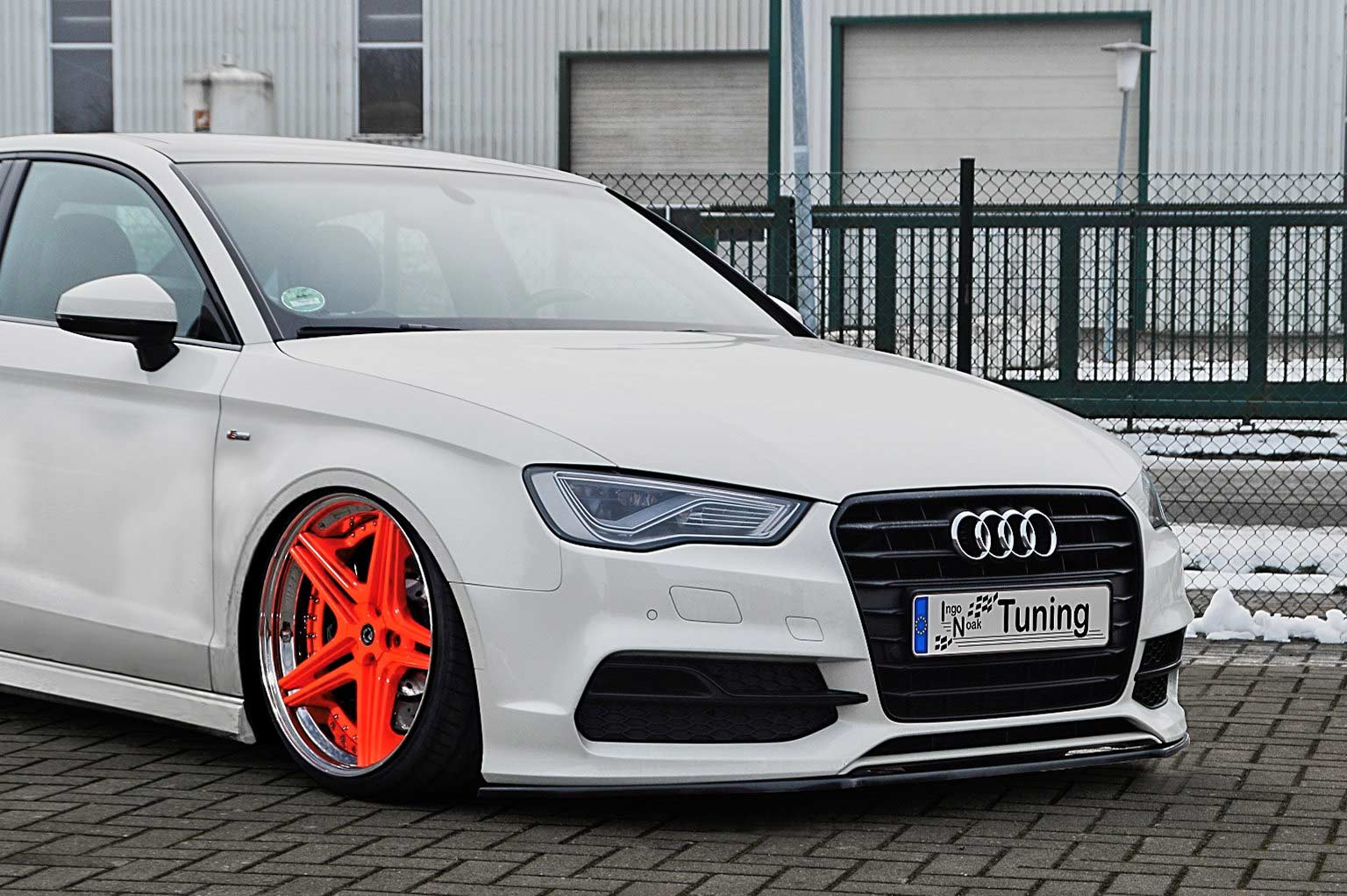 Voorspoiler Audi A3 8V Sedan/Cabrio -2016