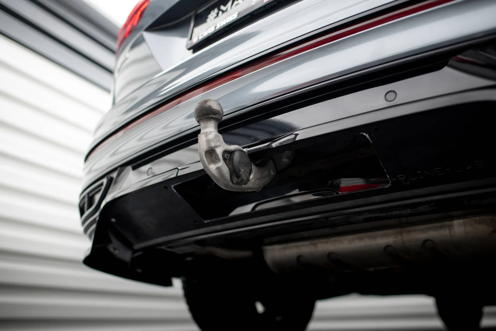 Diffuser Volkswagen Tiguan R-Line FL Maxton Glans Zwart