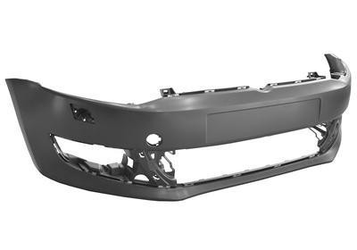 voorbumper, in primer, voor koplampsproeiers VW Polo, 2009 -