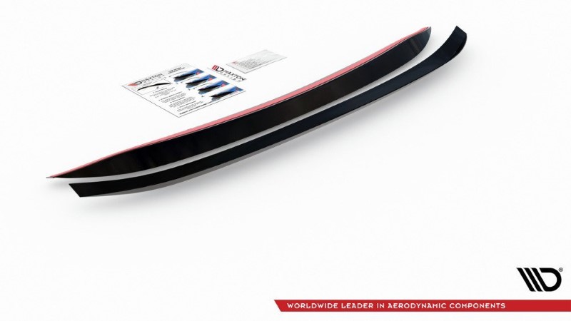 Spoilerkap Ford Mondeo Liftback Mk5 Facelift Glanzend Zwart Maxton