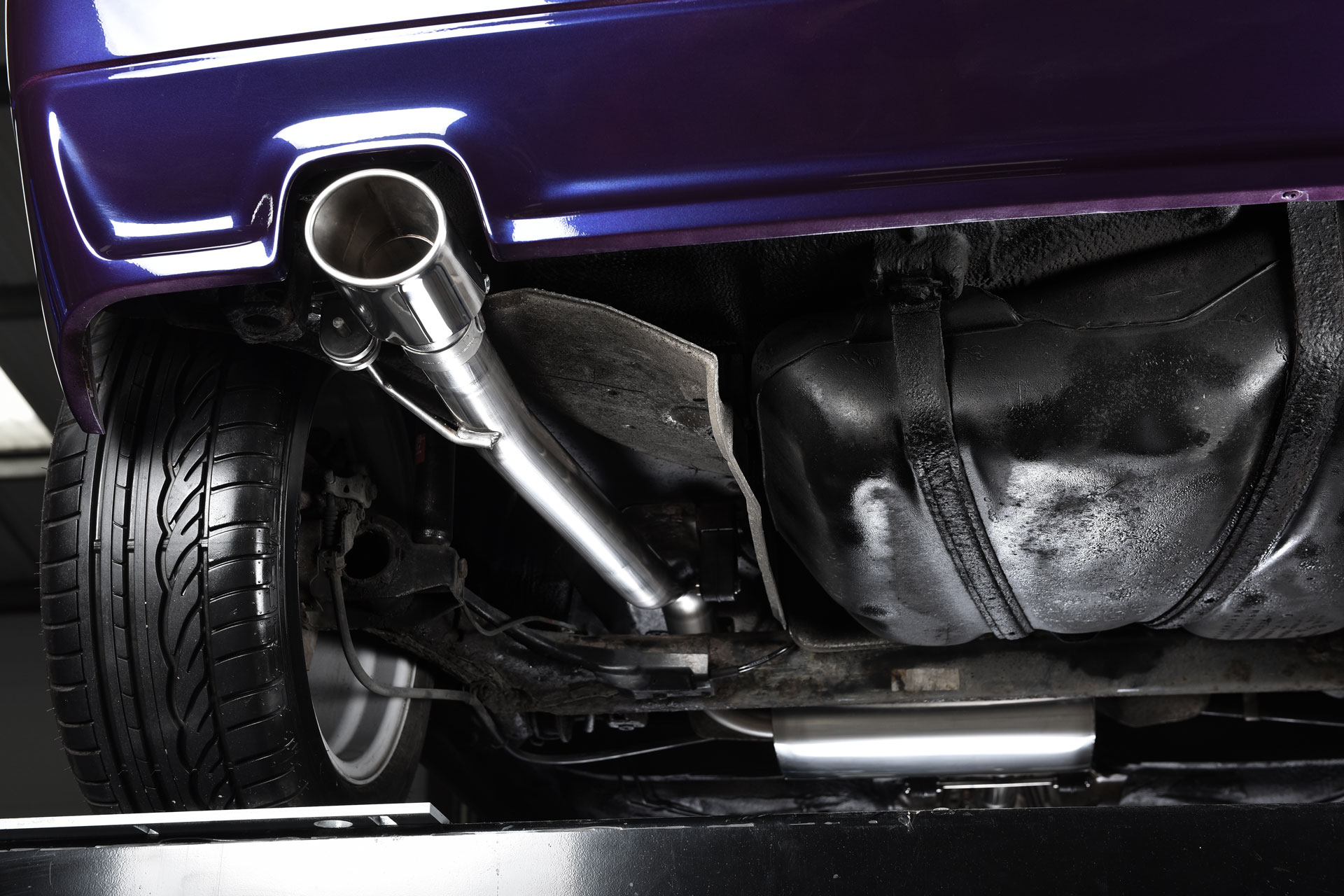 VW Golf Corrado VR6 Cat-back Non-Resonated (louder) Systeem