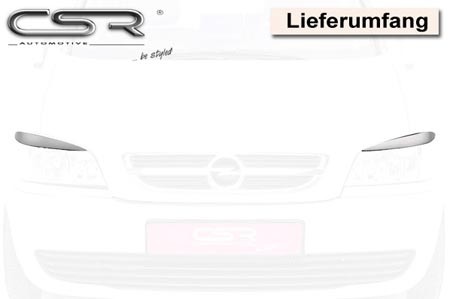 Koplampspoilers Opel Zafira A