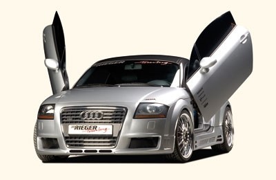 Voorbumper Audi TT Rieger R-Frame met air-intakes