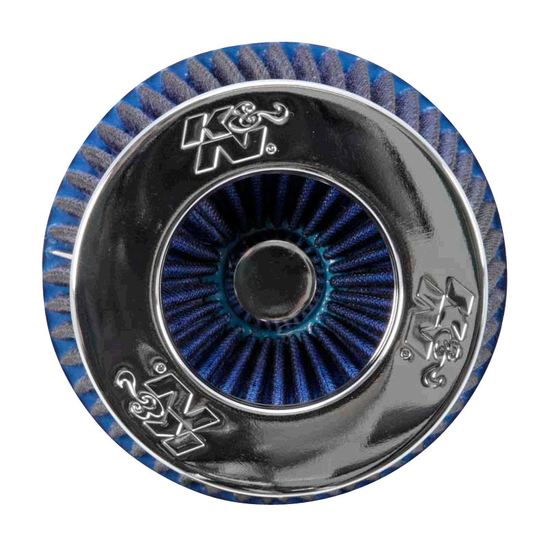 K&N RG-Serie Universeel Luchtfilter met 3 aansluitdiameters Blau