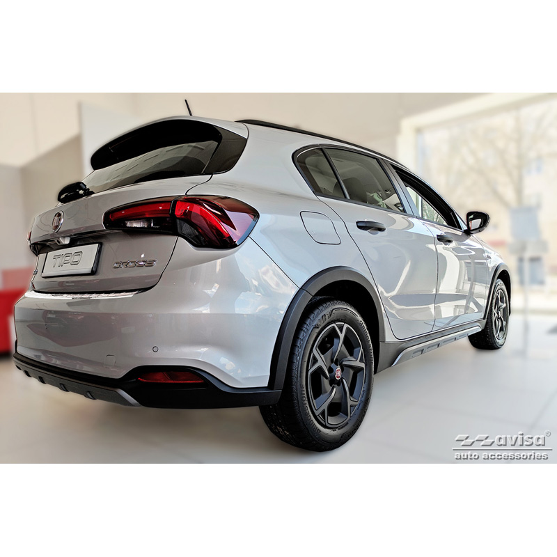 RVS Achterbumperprotector  Fiat Tipo Cross 2020- 'Ribs'