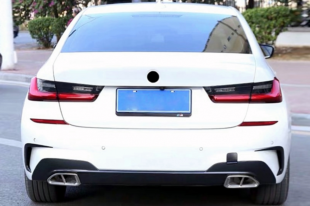 Canards BMW 3 Serie M Pakket G20 G21 Glans Zwart