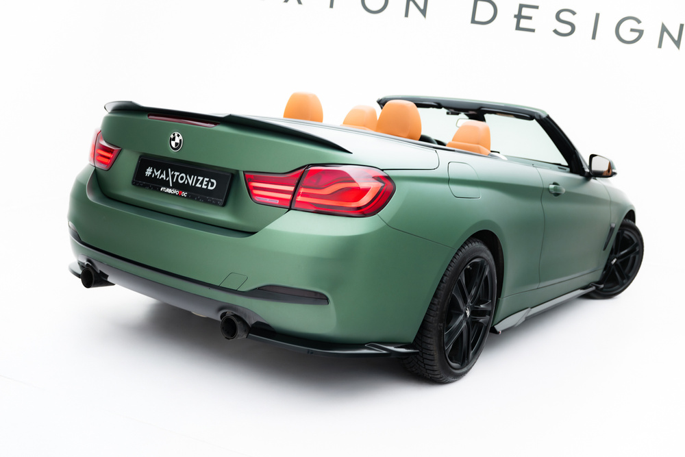 Achterzij Spoilers BMW 4 Cabrio / Coupe F33 / F32 Maxton