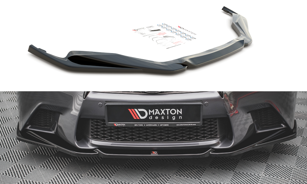 Front splitter V2 Lexus GS F Sport MK4 (L10)