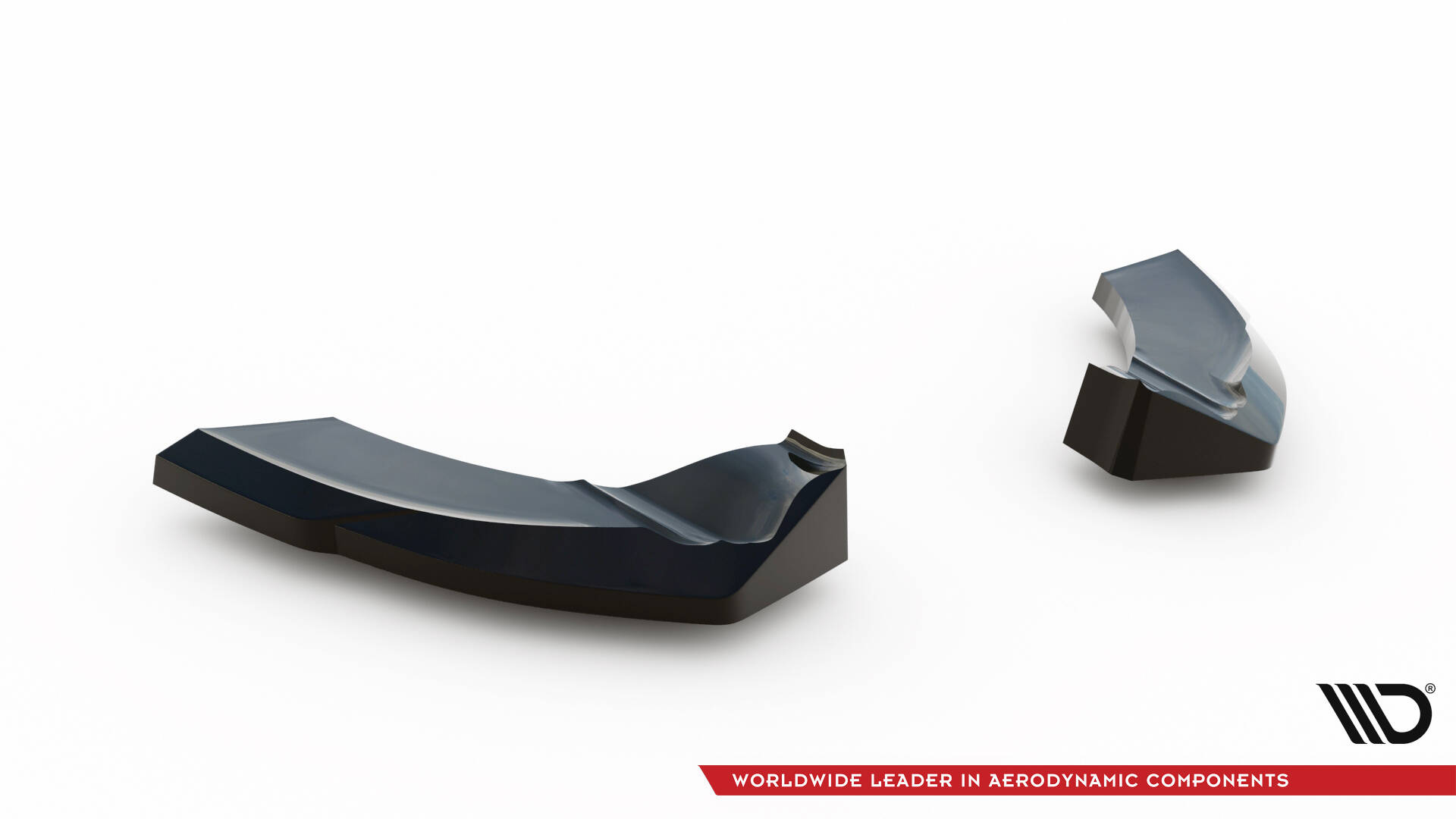 Street Pro Achterzij Spoilers Hyundai Veloster N MK2 Maxton Glanzend zwart