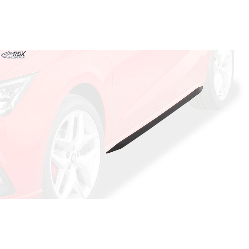 Sideskirts 'Slim'  Seat Ibiza 6F 2017- incl. FR (ABS zwart glanzend)