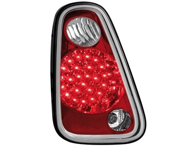 Luces traseras Mini cooper LED rojo/cristal