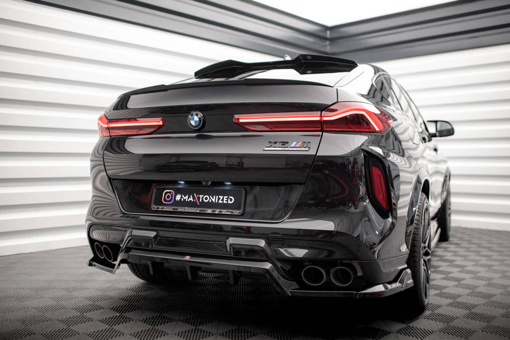 Diffuser BMW X6 M F96 Maxton Glans Zwart