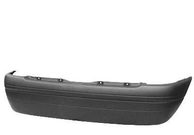 achterbumper, zwart Renault Clio, 1998-2001