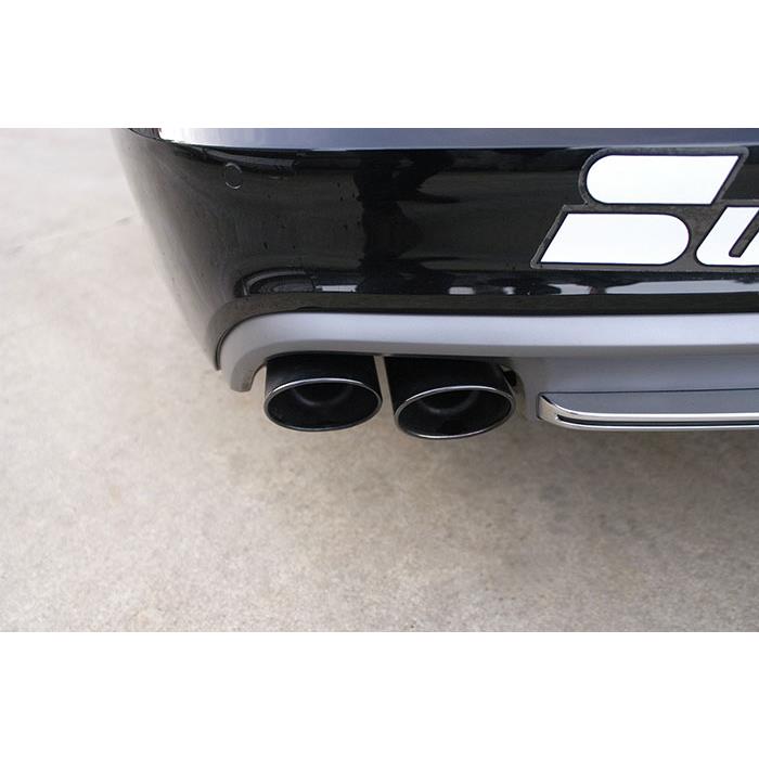 AUDI A6 C7 4G (Sedan + Avant) QUATTRO 3.0 BiTDI V6 (313 Hp) 2012 -> 2014 Rear pipe Left 100x75 BLACK