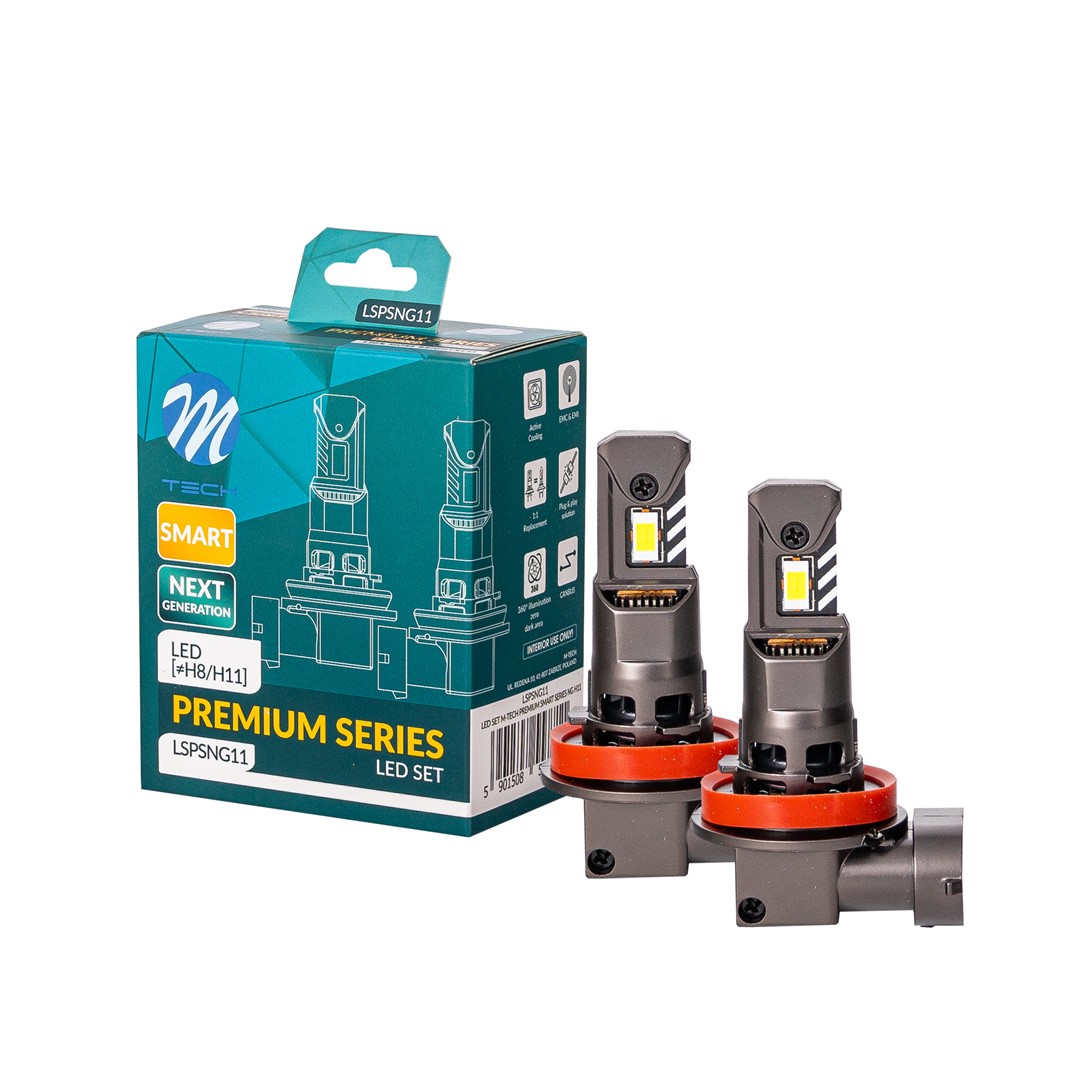H11 LED Lampen M-TECH Premium Smart Series Canbus
