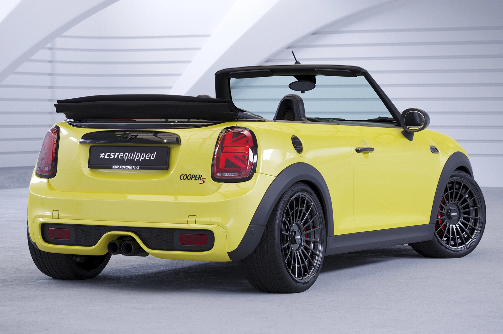 Achterspoiler Mini F57 Glans Zwart – CSR Design (2016-)